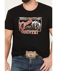 Cinch Men's Country Cowboy Short Sleeve Graphic T-Shirt