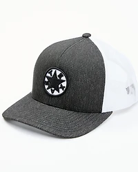 Oil Field Hats Men's Heather Texas Star Patch Mesh-Back Ball Cap