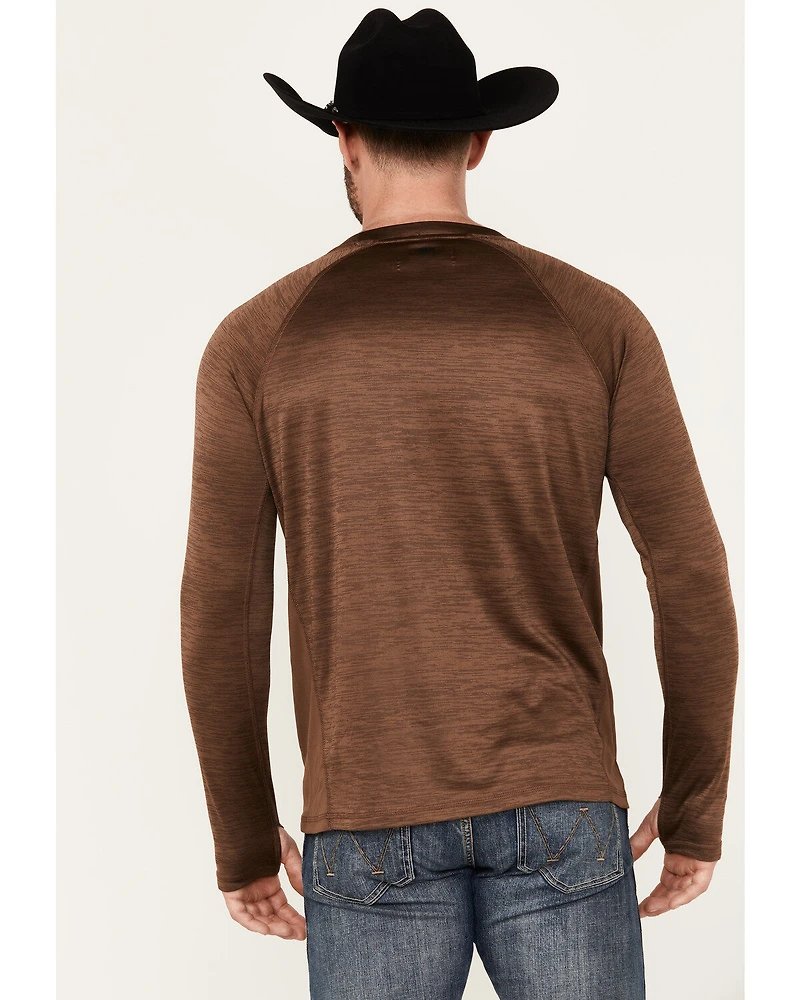 RANK 45® Men's Long Sleeve Performance T-Shirt