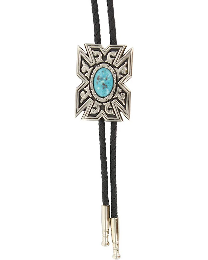 Cody James Men's Southwestern Turquoise Bolo Tie