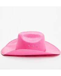 Twisted Little Girls' Straw Cowboy Hat