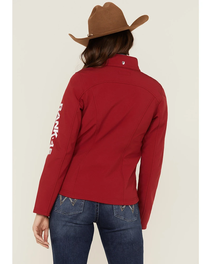 RANK 45® Women's Soft Shell Logo Riding Jacket