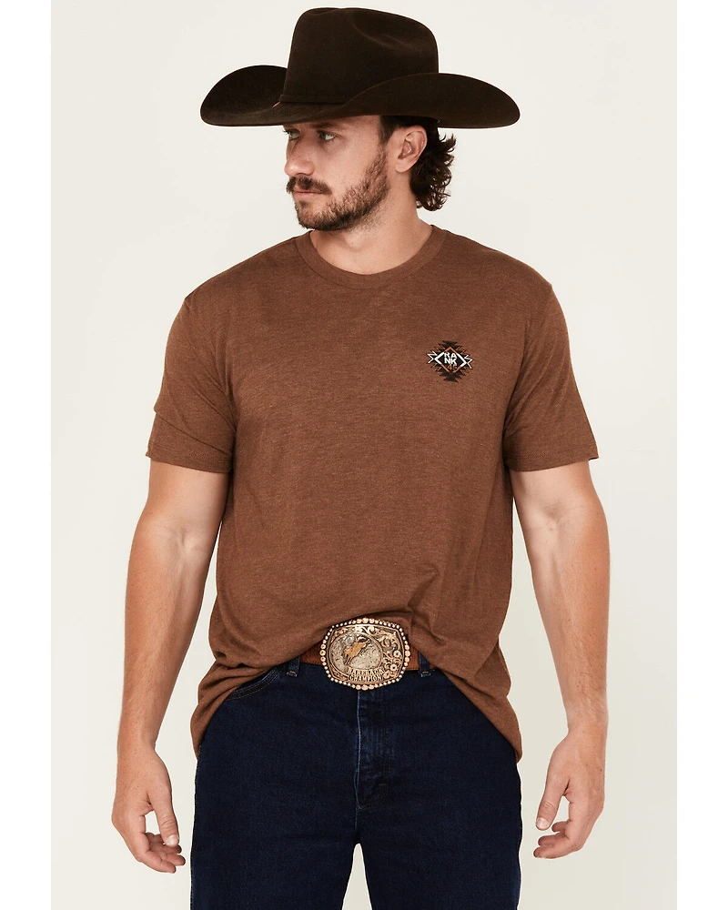 RANK 45® Men's Dust & Glory Short Sleeve Graphic T-Shirt