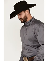 Ariat Men's Team Logo Twill Long Sleeve Button-Down Western Shirt
