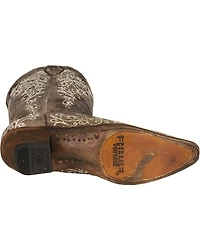 Corral Women's Crater with Bone Embroidery Western Boots - Snip Toe