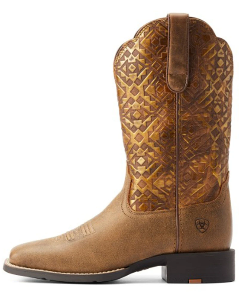 Ariat Women's Round Up Western Performance Boots - Broad Square Toe