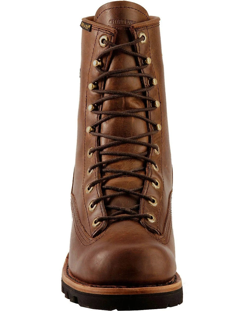 Chippewa Men's Lace-Up Logger Boots - Steel Toe
