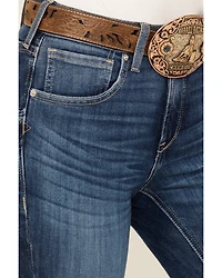 Ariat Women's Jessica Dark Wash High Rise Bootcut Stretch Denim Jeans