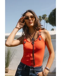 Idyllwind Women's Wylie Rib Knit Buckle Tank