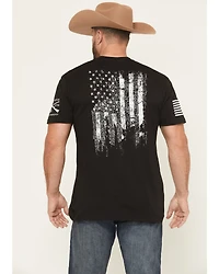 Grunt Style Men's Flag Short Sleeve Graphic T-Shirt