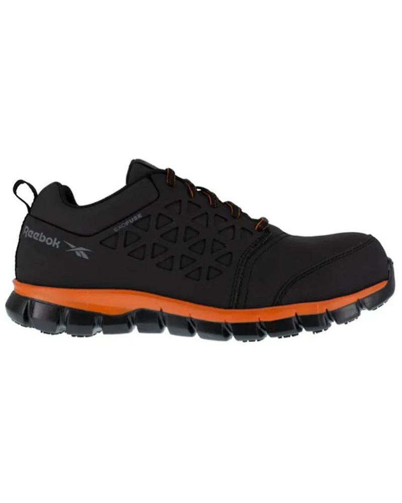 Reebok Men's Sublite Cushioned Work Shoes - Composite Toe