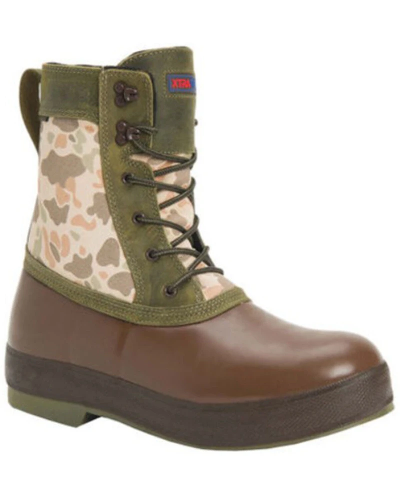 Xtratuf Men's 8" Insulated Legacy Lace-Up Boots - Round Toe