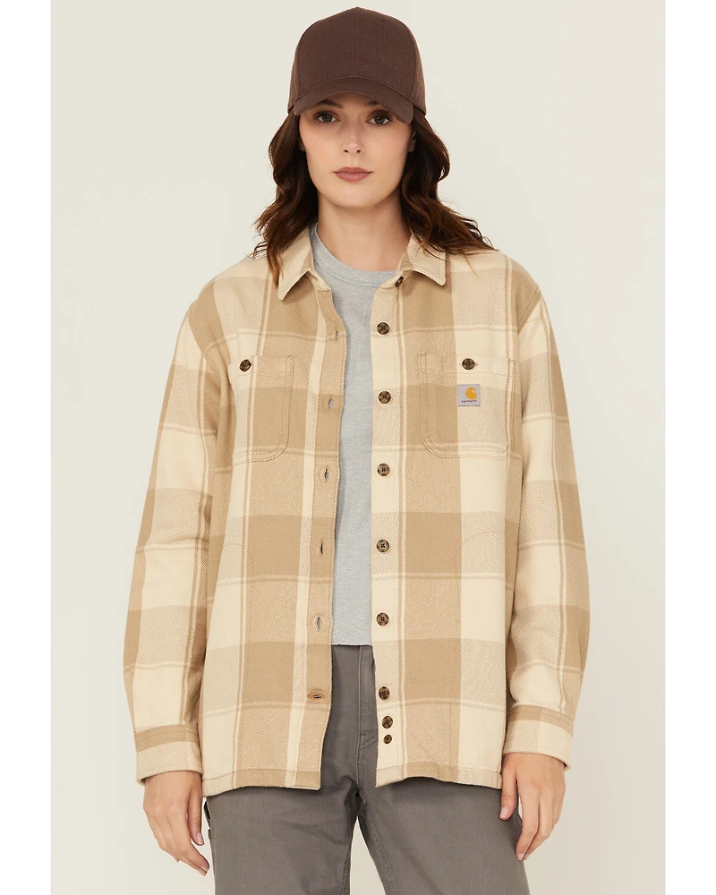 Carhartt Women's Rugged Flex® Loose Fit Heavyweight Duck Shacket