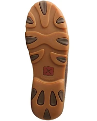 Twisted X Women's Tooled Slip-On Driving Moc Shoes - Toe