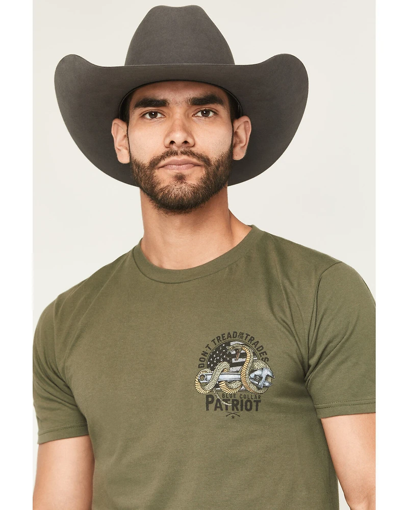 Howitzer Men's Don't Tread Trades Short Sleeve Graphic T-Shirt