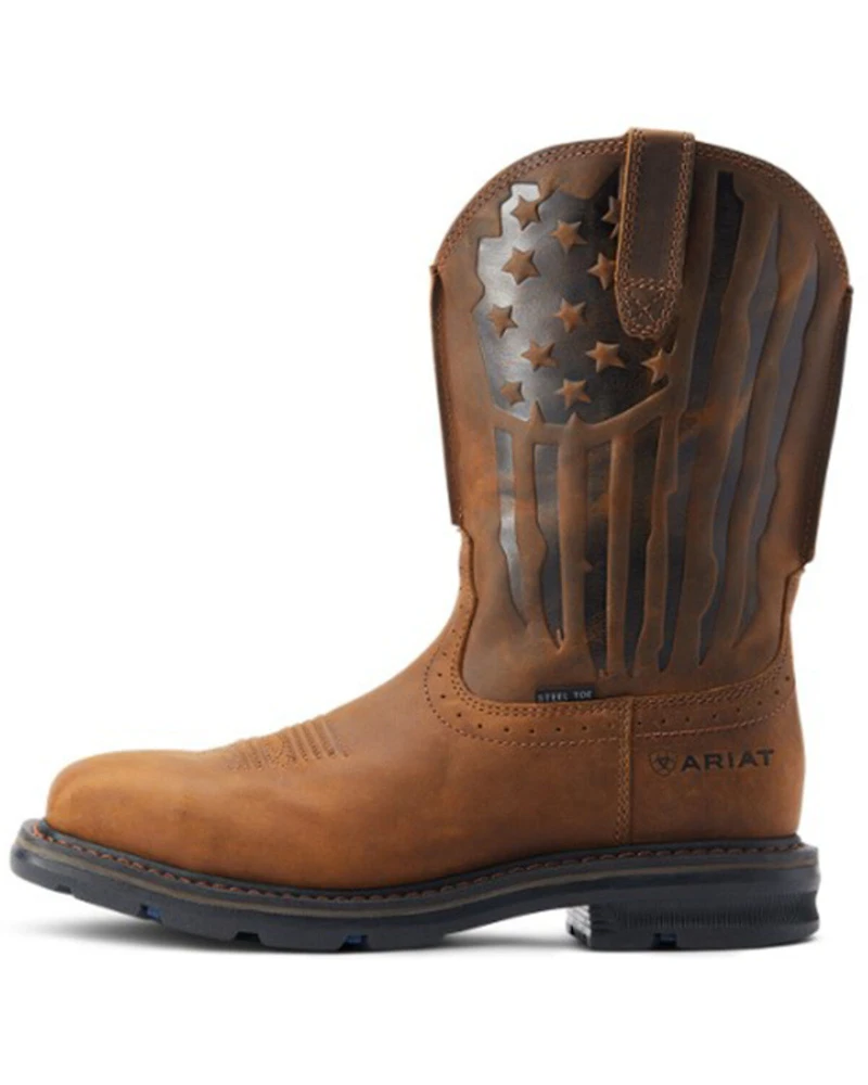Ariat Men's Sierra Shock Shield Western Boots - Steel Toe