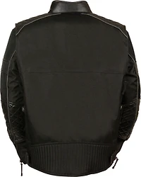 Milwaukee Leather Men's Textile Scooter Jacket