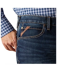 Ariat Men's M4 Relaxed Dustin Dark Wash Bootcut Stretch Jeans - Big