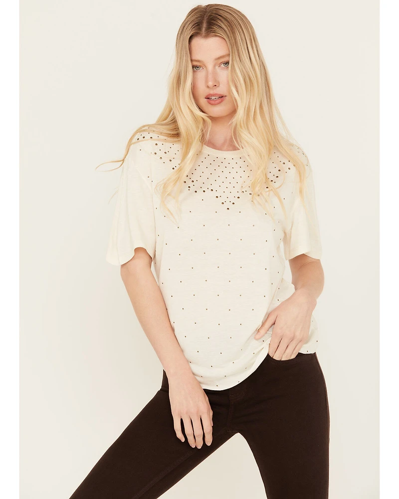 Idyllwind Women's Fannie Studded Tee