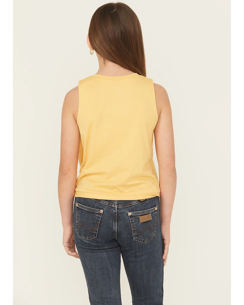 Buttercup Girls Keeping It Country Sleeveless Graphic Tank Top
