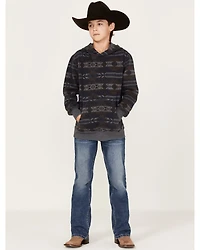 Ariat Boys' Southwestern Print Hooded Sweatshirt