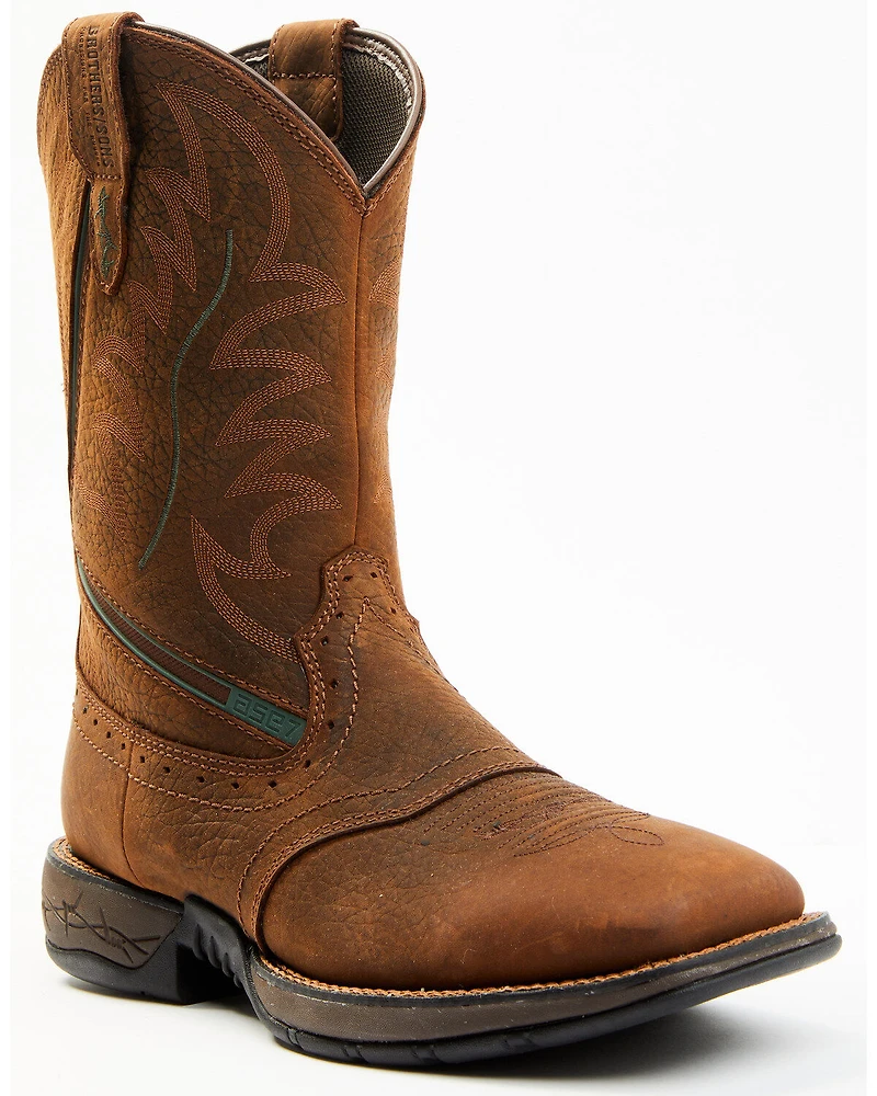 Brothers and Sons Men's Lite Performance Western Boots - Broad Square Toe