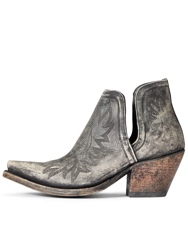 Ariat Women's Dixon Sueded Fashion Booties - Snip Toe