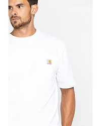 Carhartt Men's Loose Fit Heavyweight Logo Pocket Work T-Shirt