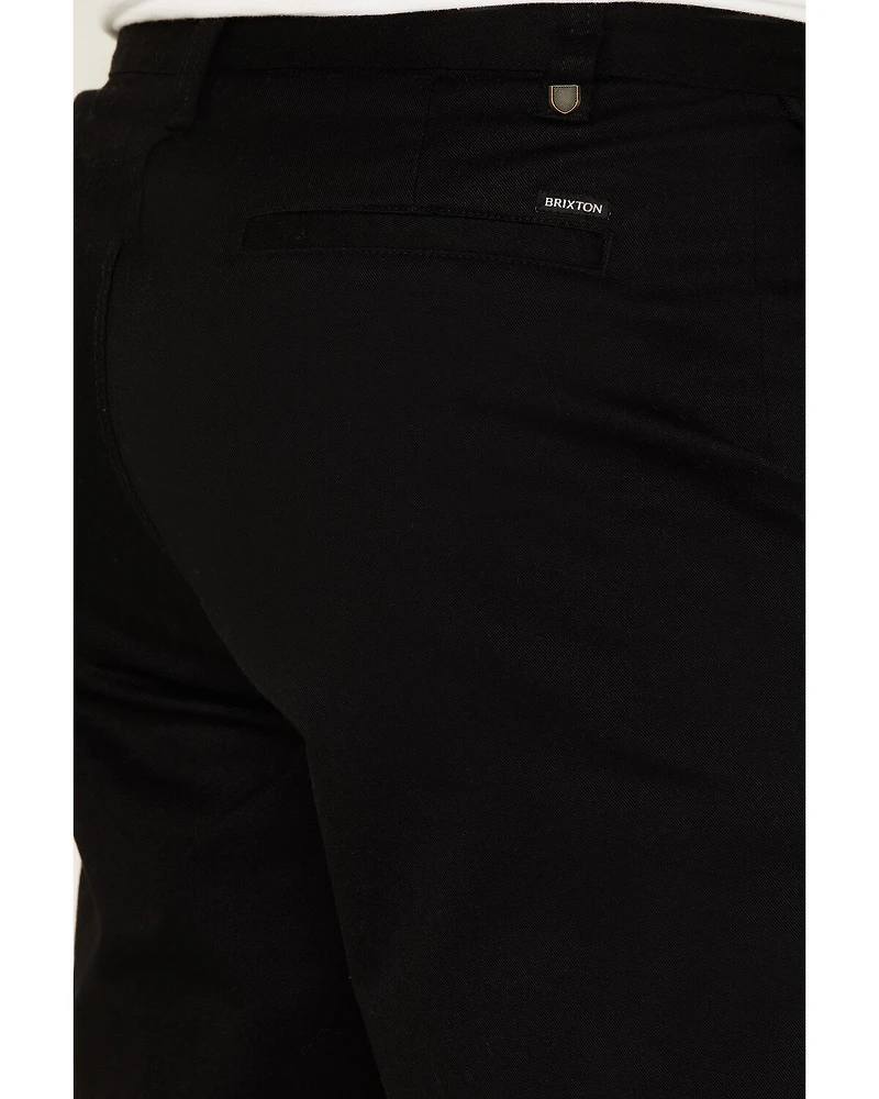 Brixton Men's Choice Stretch Twill Relaxed Fit Chino Pants