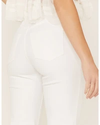 Sneak Peek Women's High Rise Slim Straight Jeans