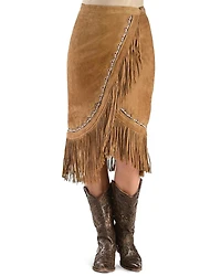 Kobler Leather Women's Yuma Beaded Skirt