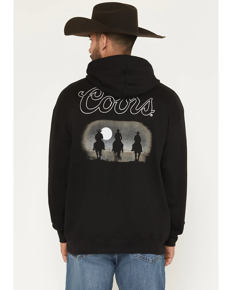 Coors Men's Riders Logo Embroidered Hooded Sweatshirt