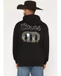 Coors Men's Riders Logo Embroidered Hooded Sweatshirt