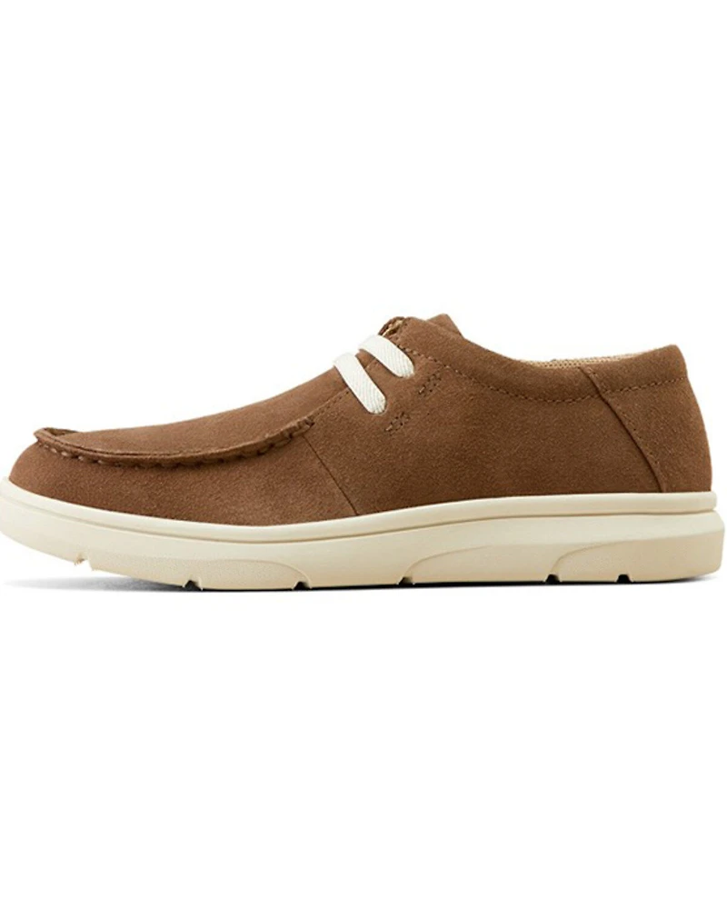 Ariat Boys' Suede Hilo Casual Shoes - Moc Toe