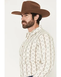 Gibson Trading Co Men's Crosby Southwestern Print Long Sleeve Button-Down Western Shirt