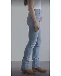 Kimes Ranch Women's Sarah Light Wash High Rise Slim Bootcut Jeans