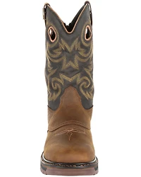 Georgia Boot Men's Carbo-Tec LT Waterproof Western Work Boots - Soft Toe