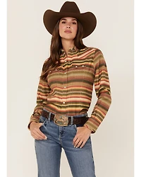 Tasha Polizzi Women's Cold 44 Valley Serape Snap Western Shirt