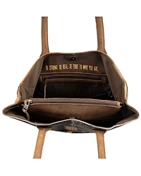 STS Ranchwear By Carroll Josie Cowhide Tote Bag