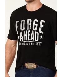 Brothers and Sons Men's Forge Ahead Short Sleeve Graphic T-Shirt