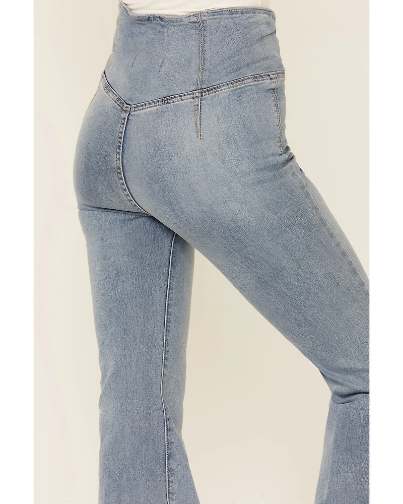 Free People Women's Venice Beach Flare Jeans