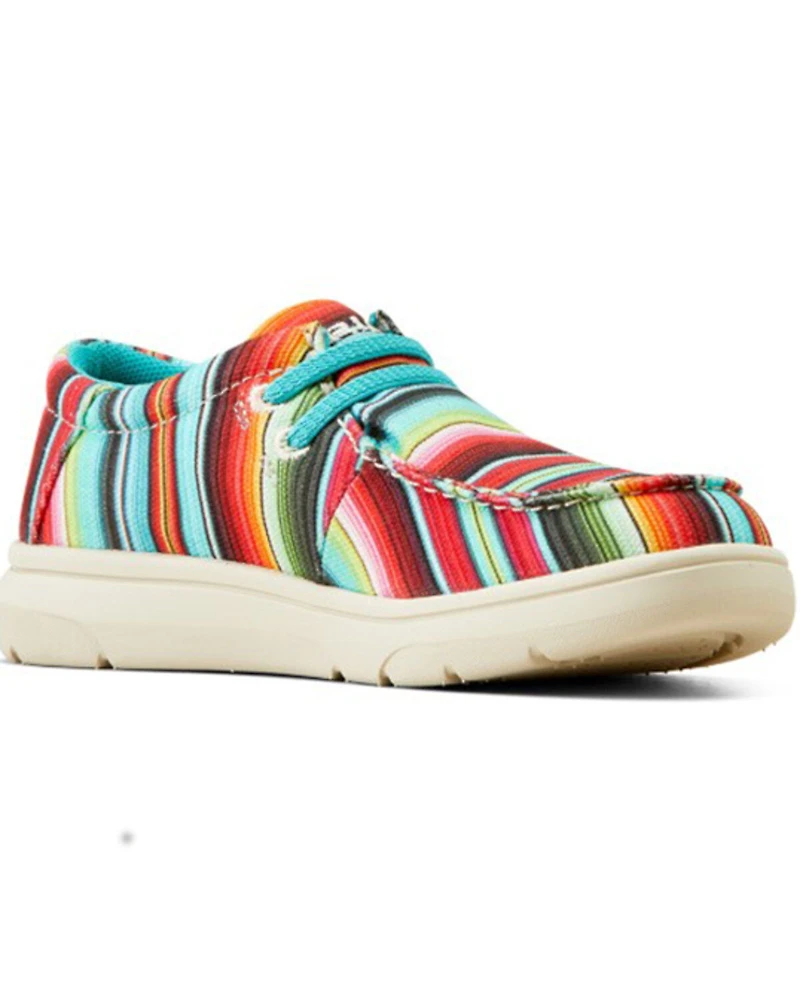 Ariat Girls' Serape Hilo Casual Shoes - Moc Toe