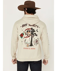 Riot Society Men's Boot Barn Exclusive Fiesta Til Death Cowgirl Graphic Hooded Sweatshirt