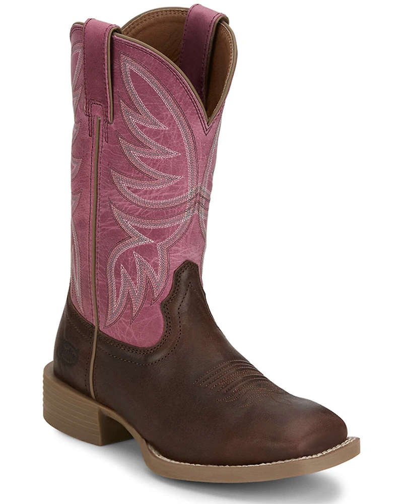 Justin Women's Demeter Performance Western Boots - Broad Square Toe