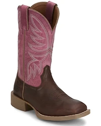 Justin Women's Demeter Performance Western Boots - Broad Square Toe