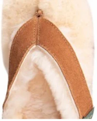 Cloud Nine Women's Sheepskin Lined Flip Flops