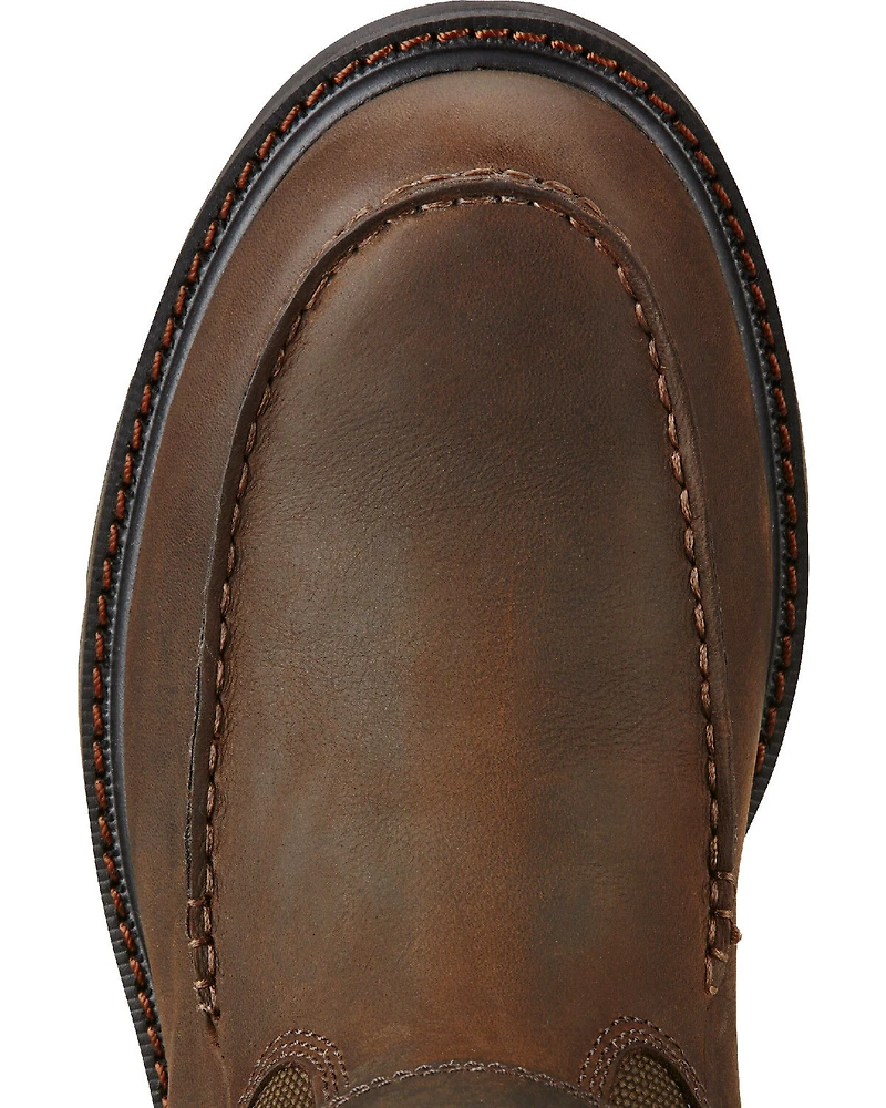 Ariat Men's Groundbreaker Work Boots - Moc Toe