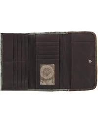 American West Women's Saddle Ridge Tri-Fold Wallet