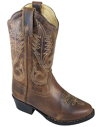 Smoky Mountain Little Girls' Annie Western Boots - Round Toe