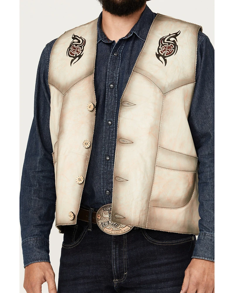 Kobler Leather Men's Eagle Vest